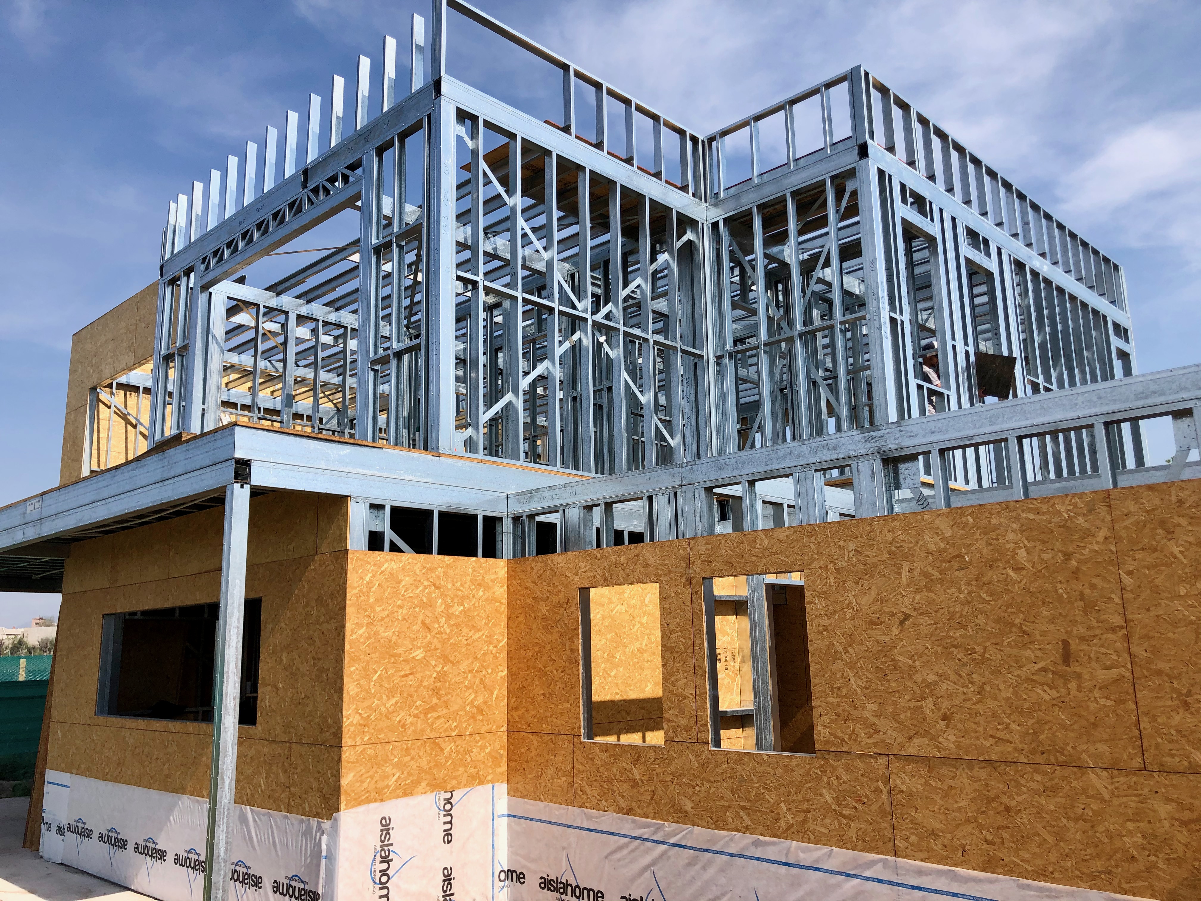 Estructura de Steel Framing